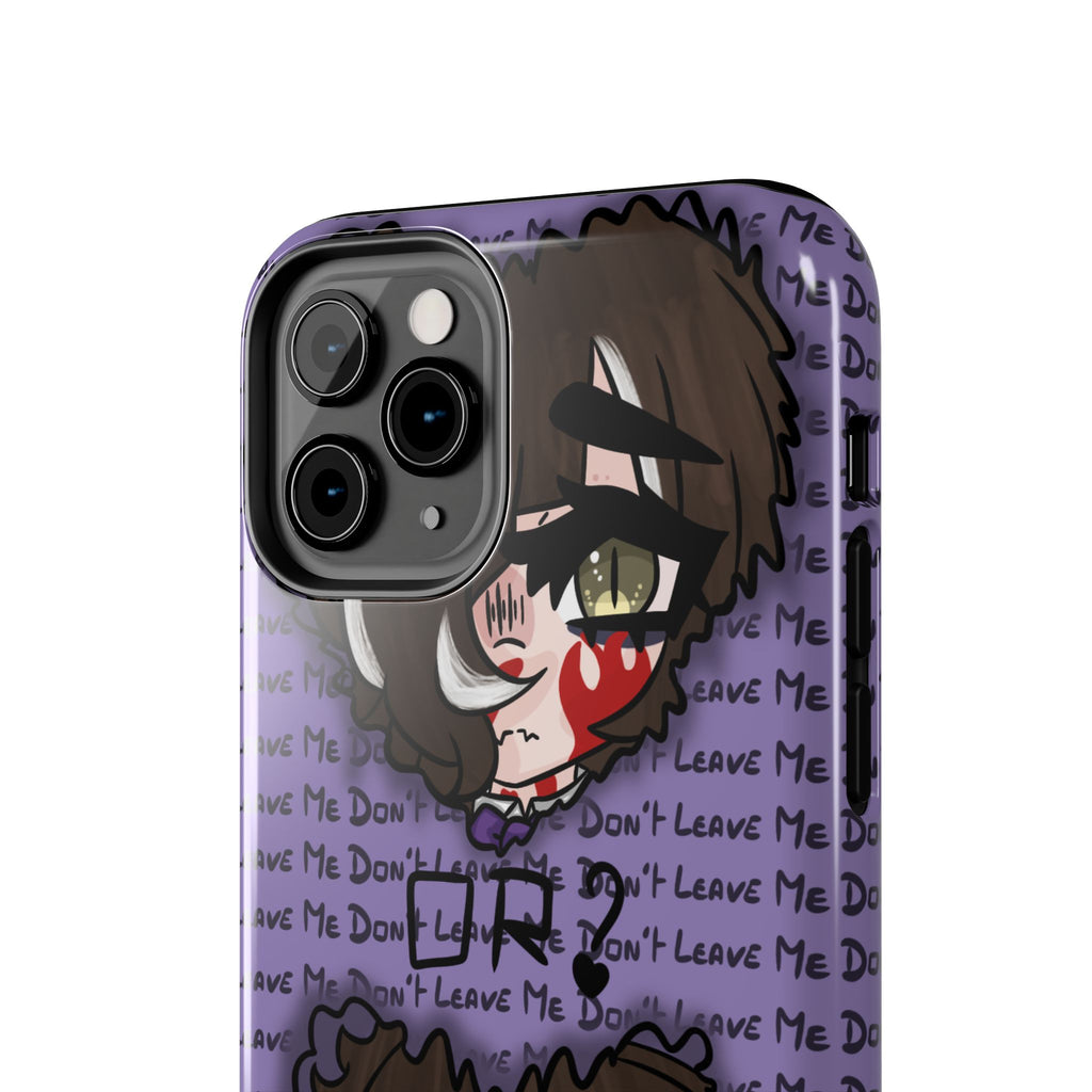Renée Lysobore "Me or Them" Phone Case