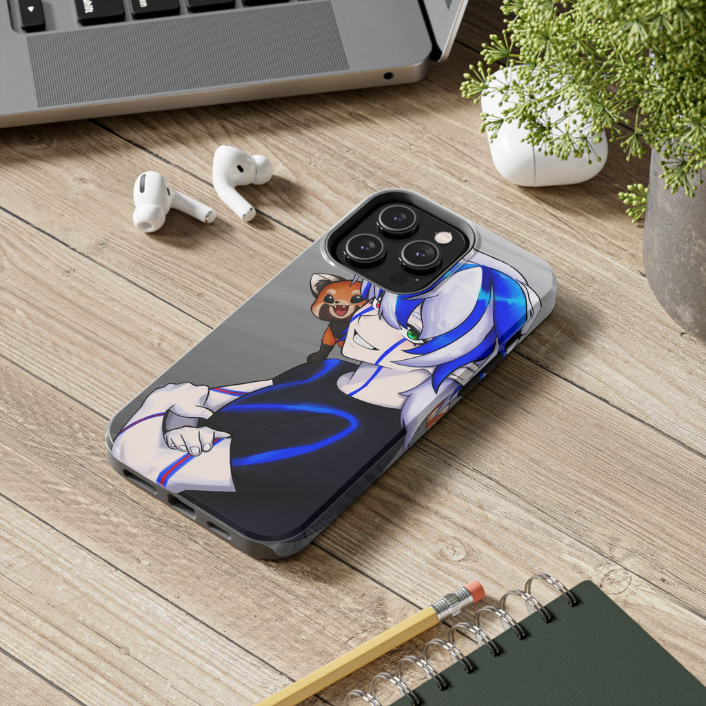 Ray Xash "Red Panda Companion" Phone Case