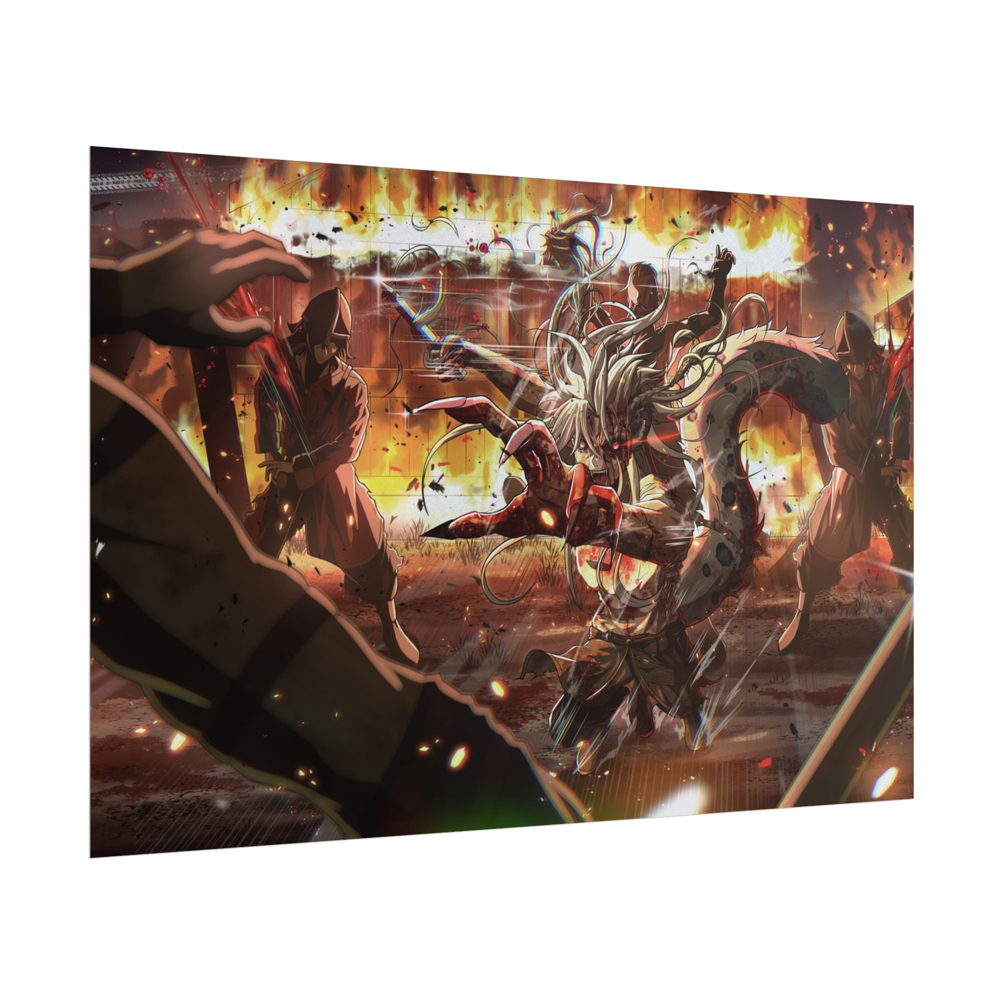 yukurivt "Fighting Village" Poster - KatDragonz