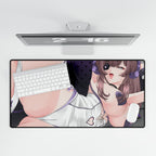 Canin Rose "Midnight Ribbons" Deskmat