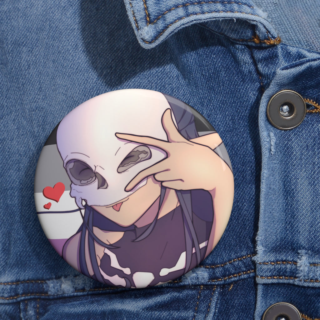 mourningvenus Button Pin