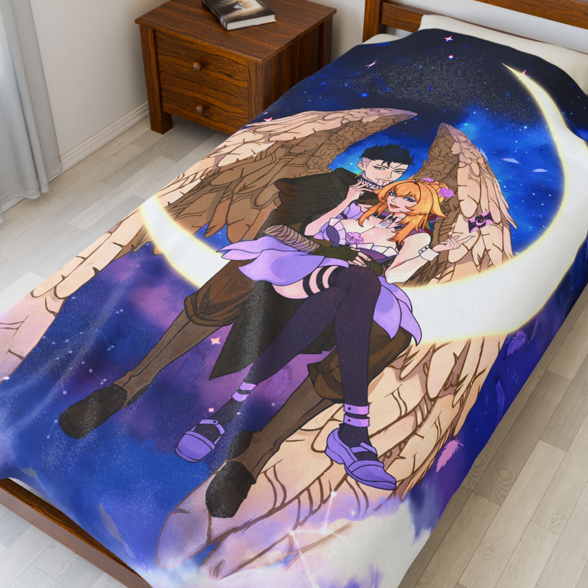 Canin Rose "Michael & Canin" Blanket