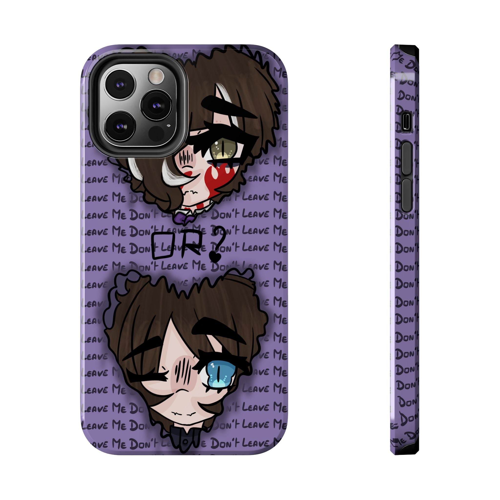 Renée Lysobore "Me or Them" Phone Case