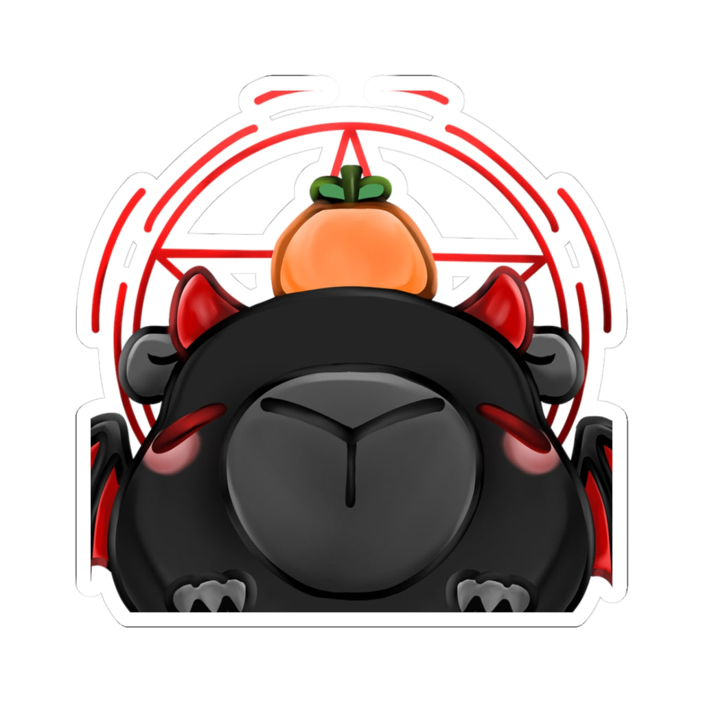 Chow Down "Batty Peeking" Sticker