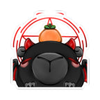 Chow Down "Batty Peeking" Sticker