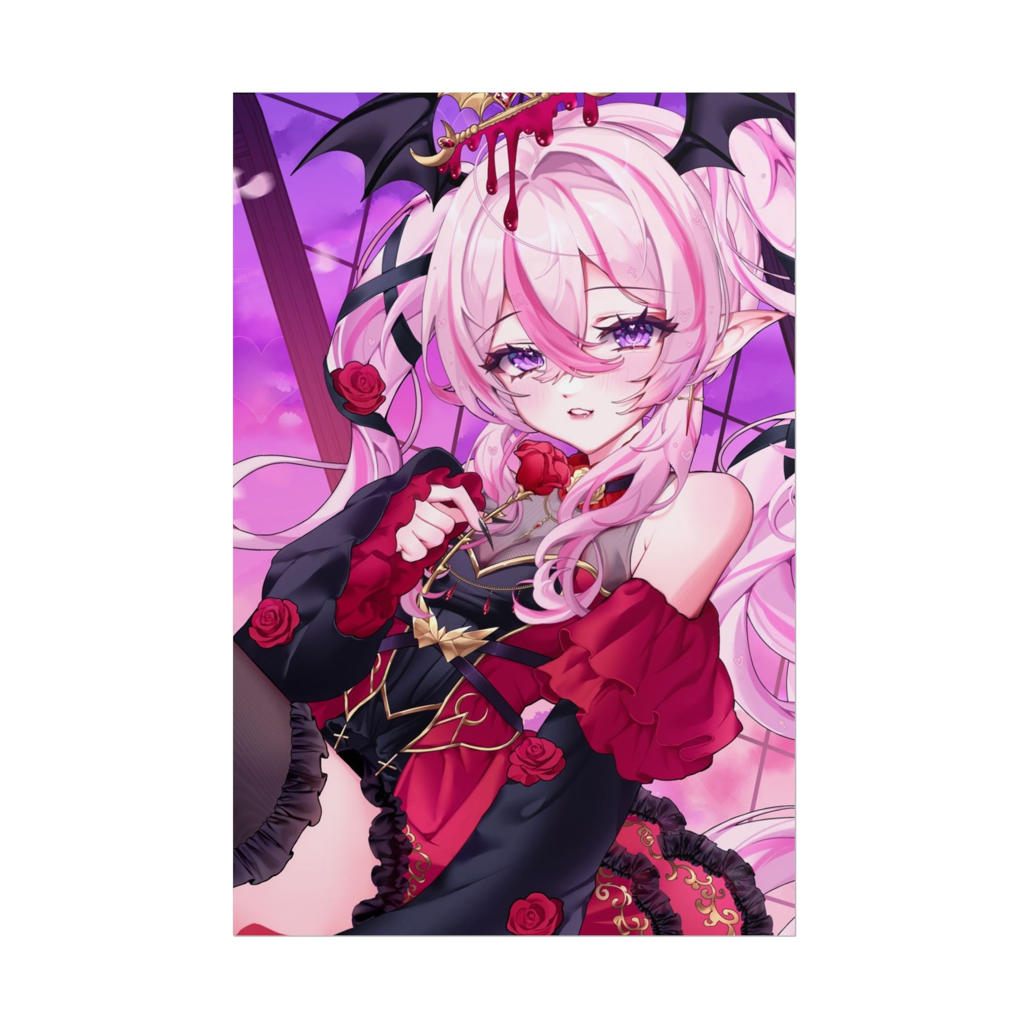 Purple Moon Nyxie Poster
