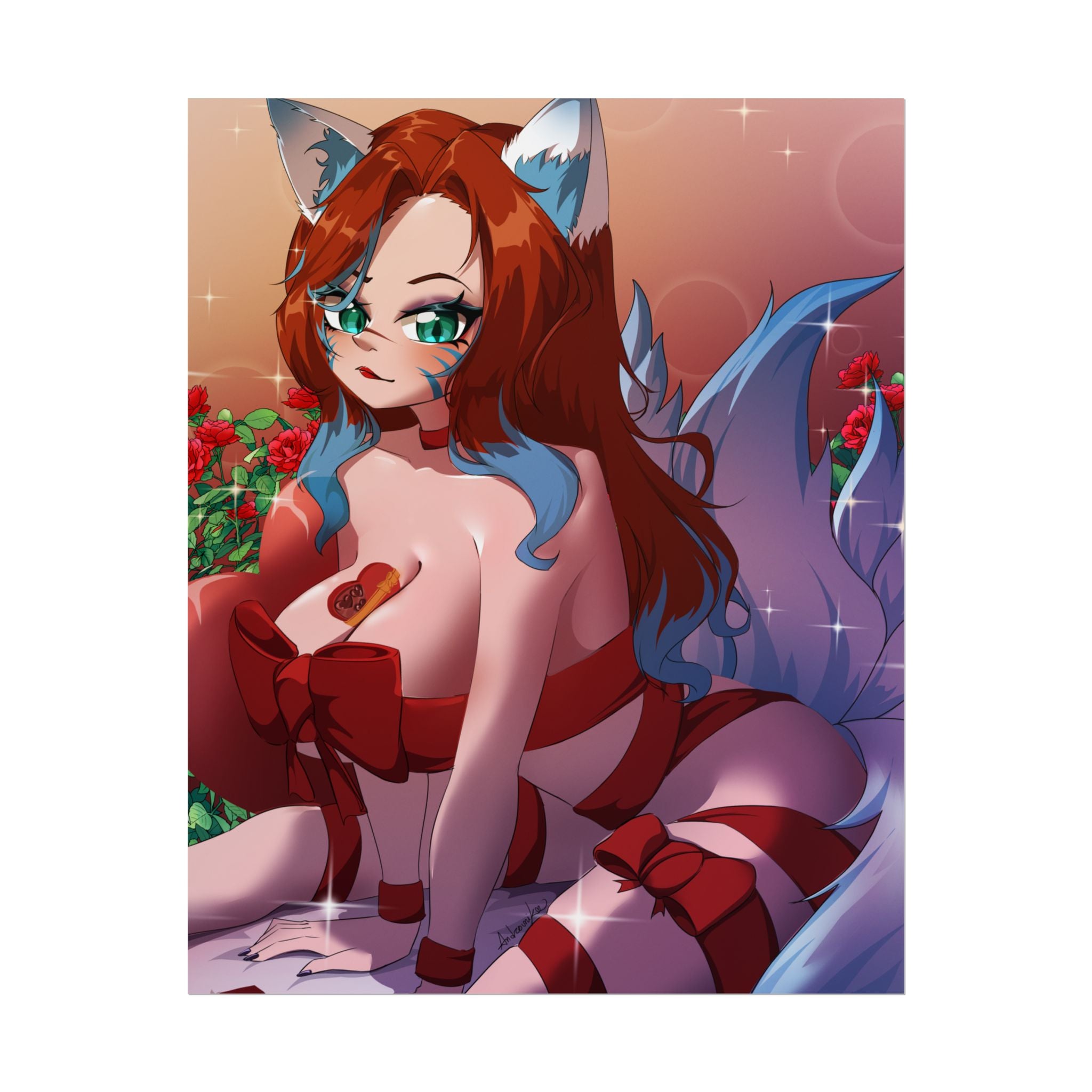 Luna Fujimaru "Wrapped in Ribbons" Poster