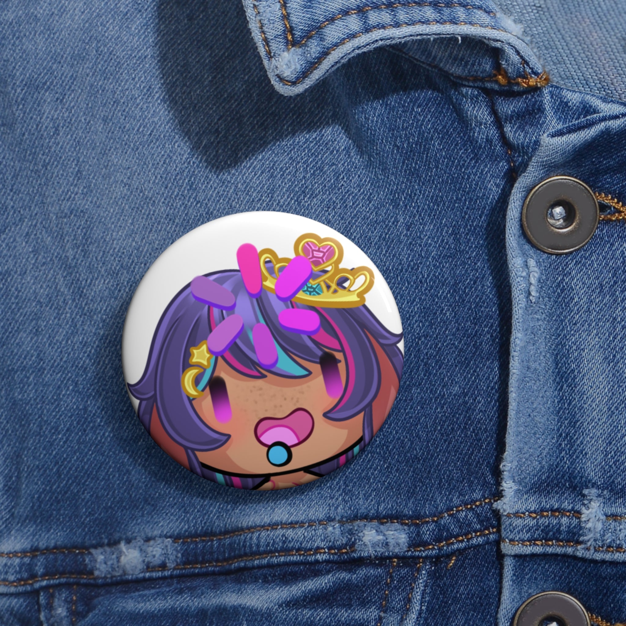 LopiLuna "Buffering" Button Pin