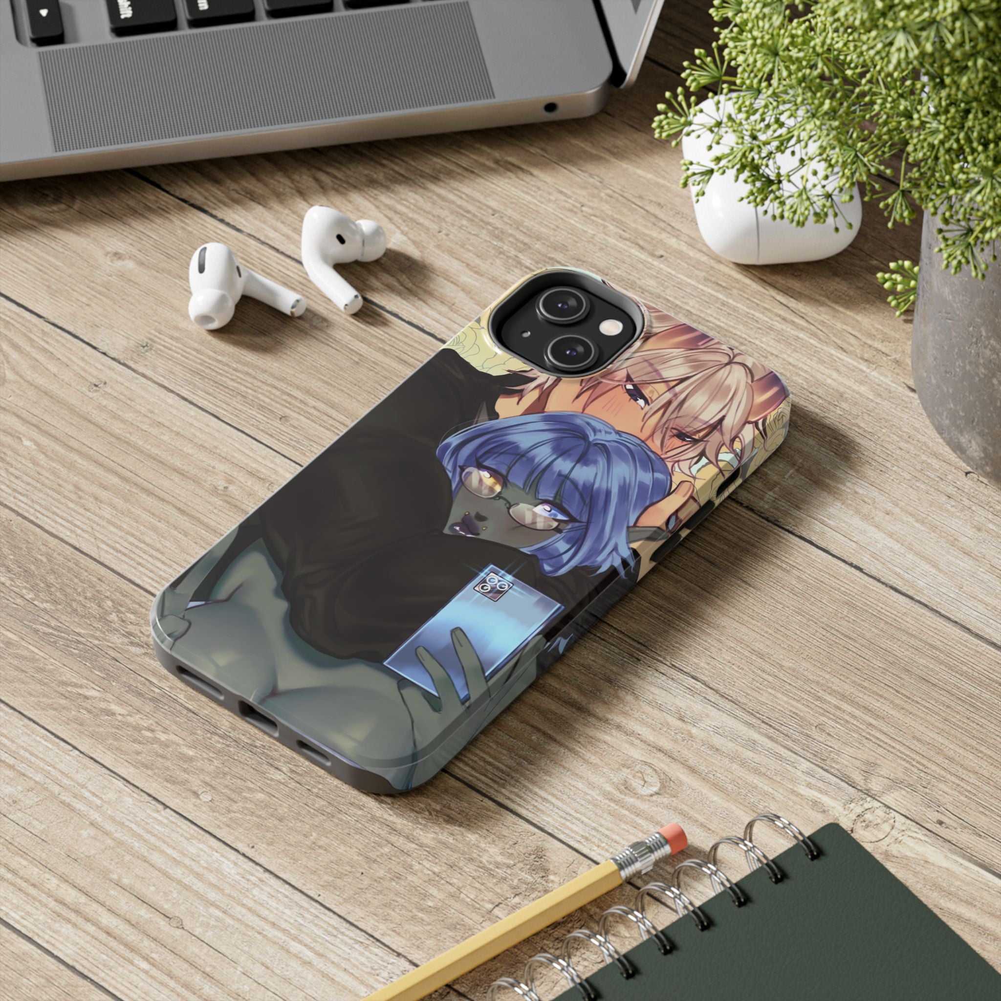 BasicallyVal "Selfie" Tough Phonecase