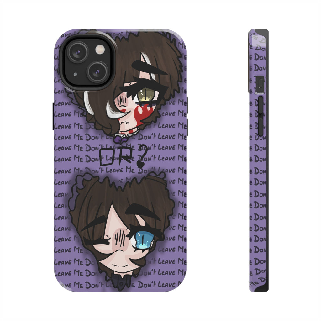 Renée Lysobore "Me or Them" Phone Case
