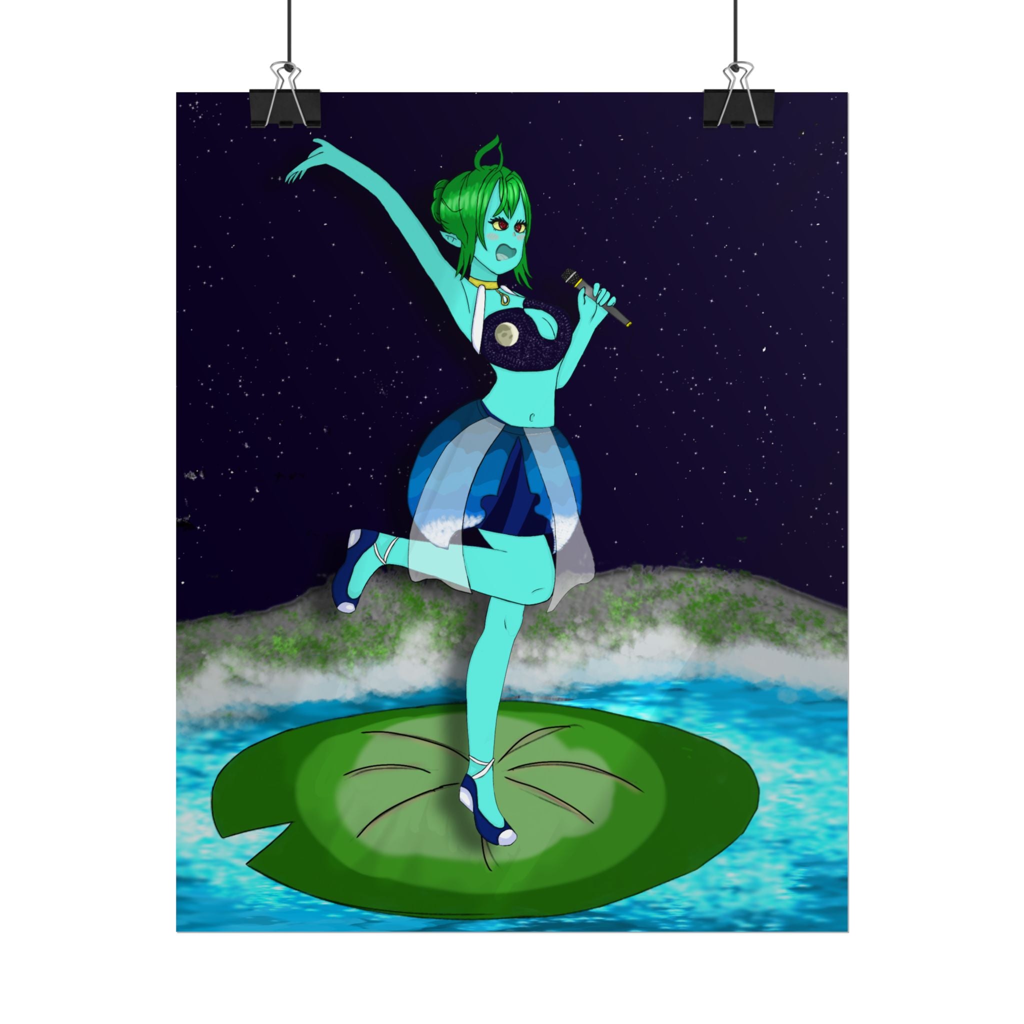 RainDropyTV "Lilypad Idol" Poster