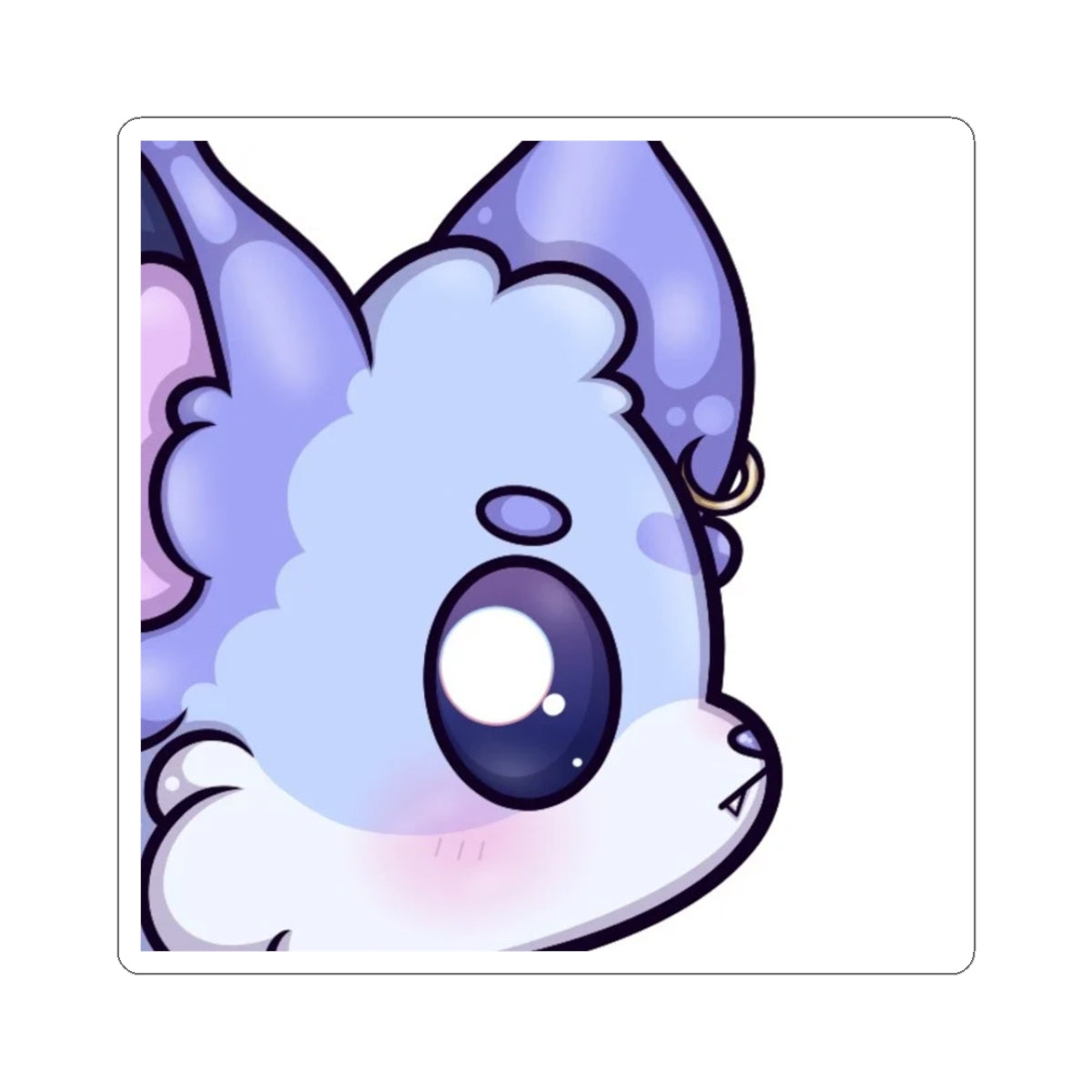 vixxievt "Mascot Side Eye" Sticker