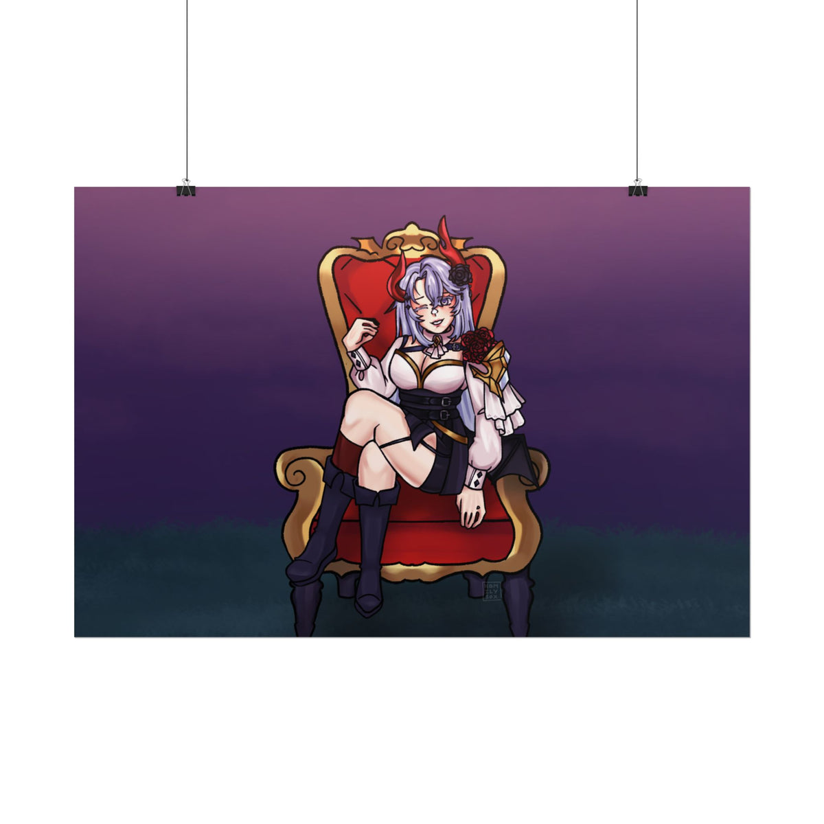 Velorina "Throne" Poster