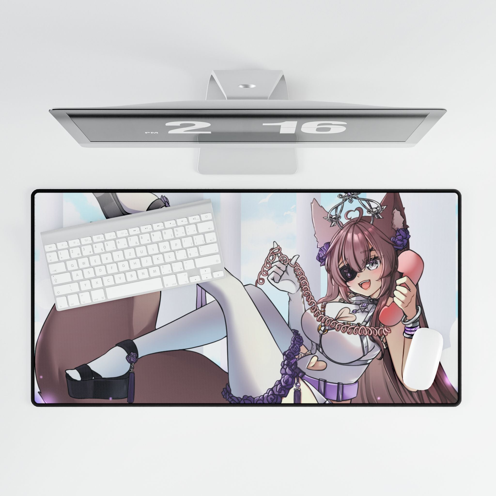 Canin Rose “Call Me” Deskmat