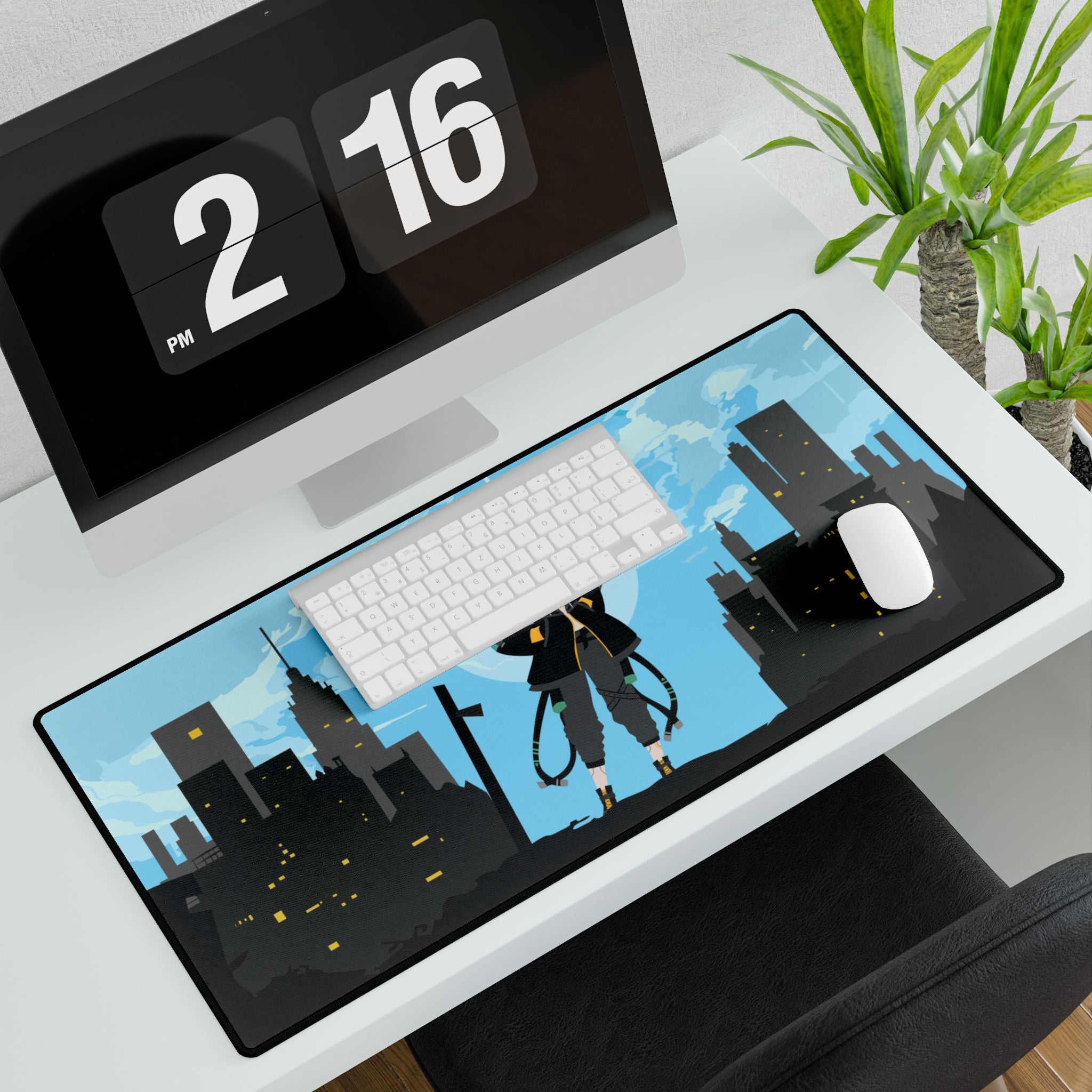 Neon28 Silhouette Deskmat