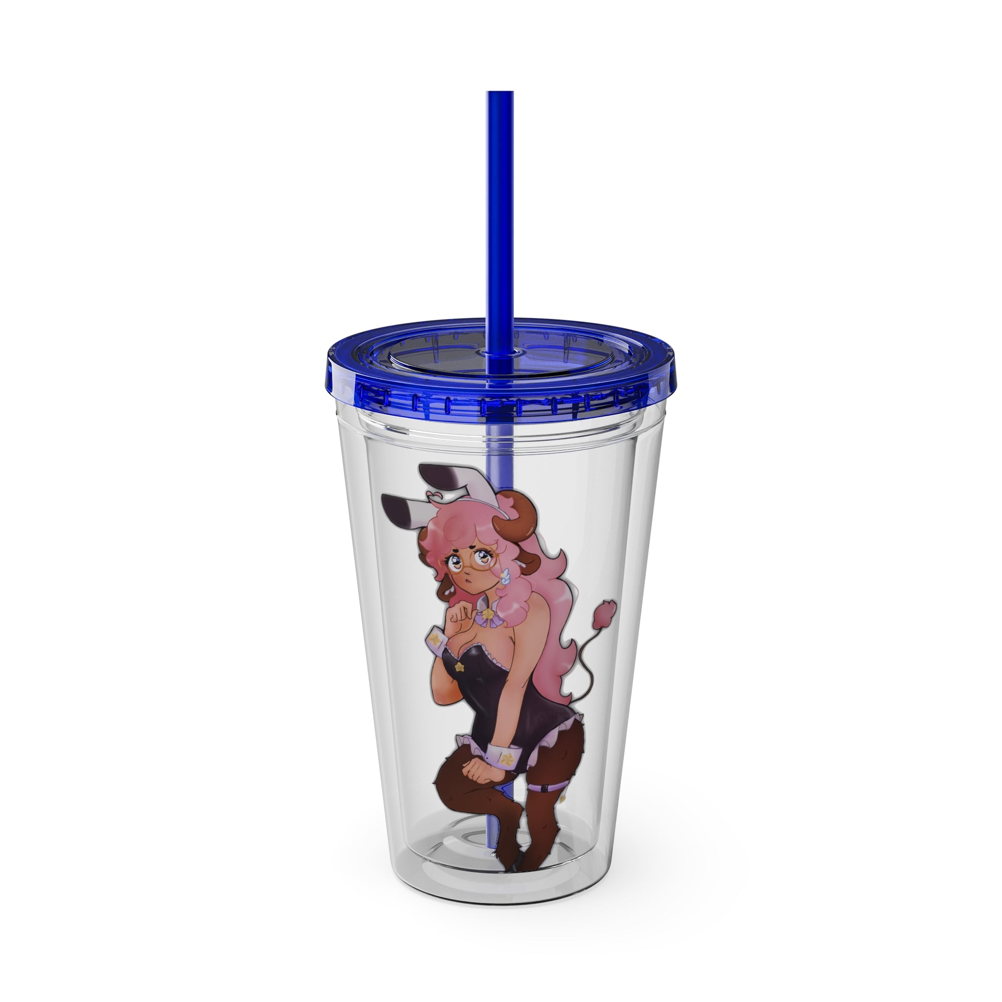 PeachPelle "Cheeky Satyr" Acrylic Tumbler