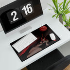 VeiledRabbit "Red Moon" Large Deskmat