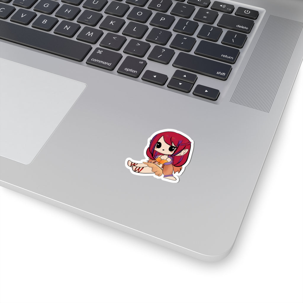 Amber Elkhart "Chibi Sit" Stickers