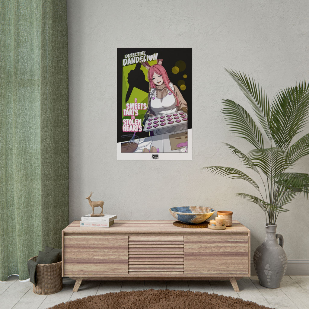 Detective Dandelion "Sweet Tarts & Stolen Hearts" Poster