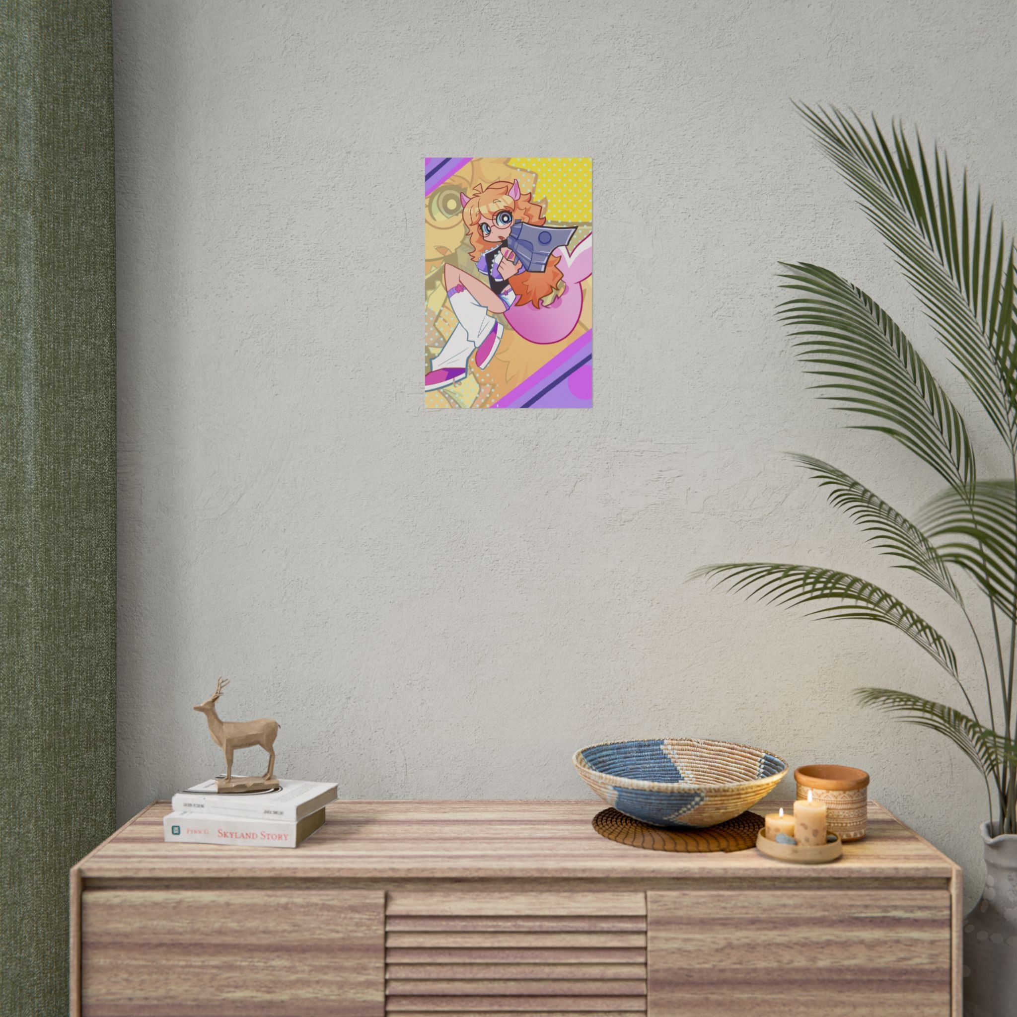 tealeafshark "Armed and Cute" Poster