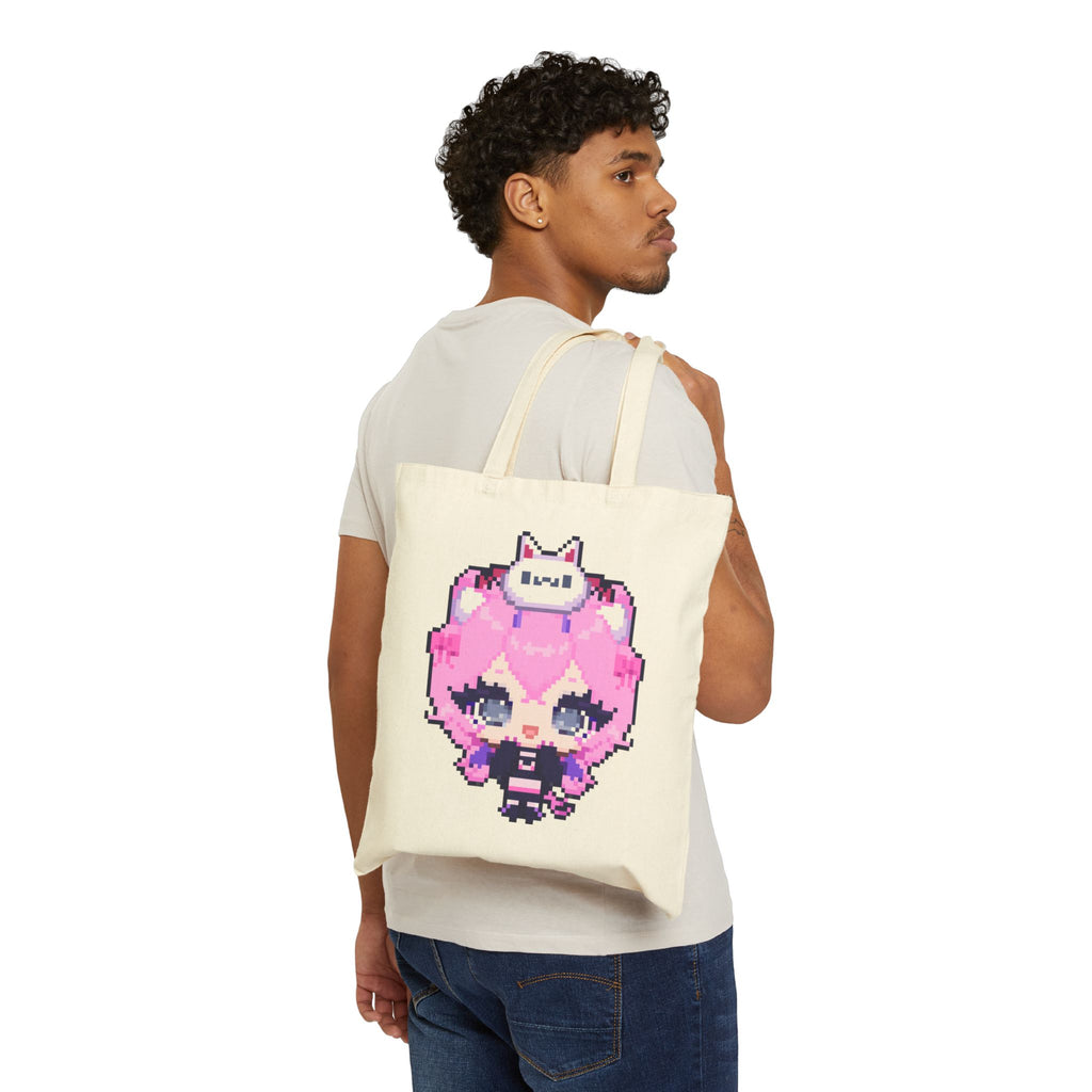 KatDragonz Pixel Tote Bag
