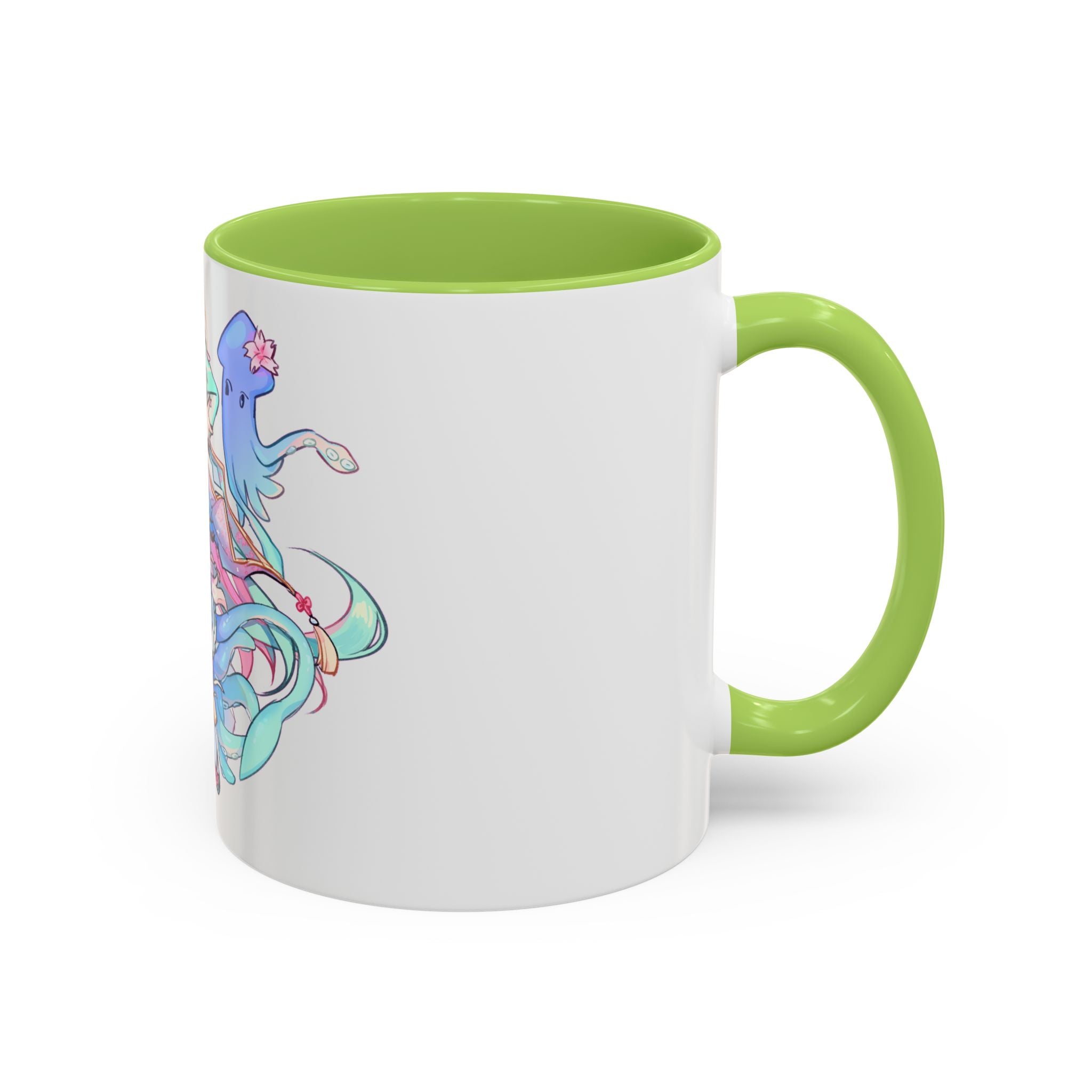 Eggie Weggie "Squid Friends" Accent Mug