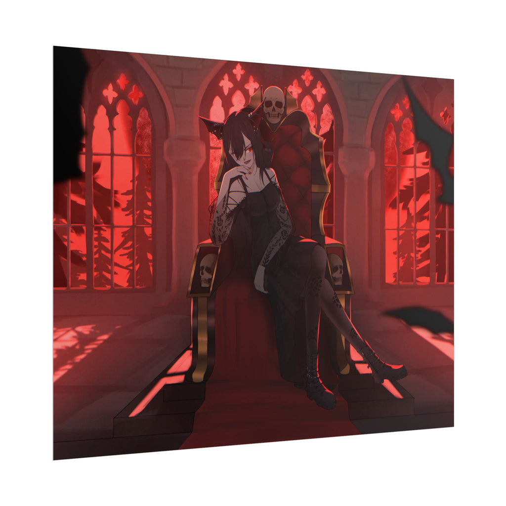 Mirophi "Dark Red Throne" Poster