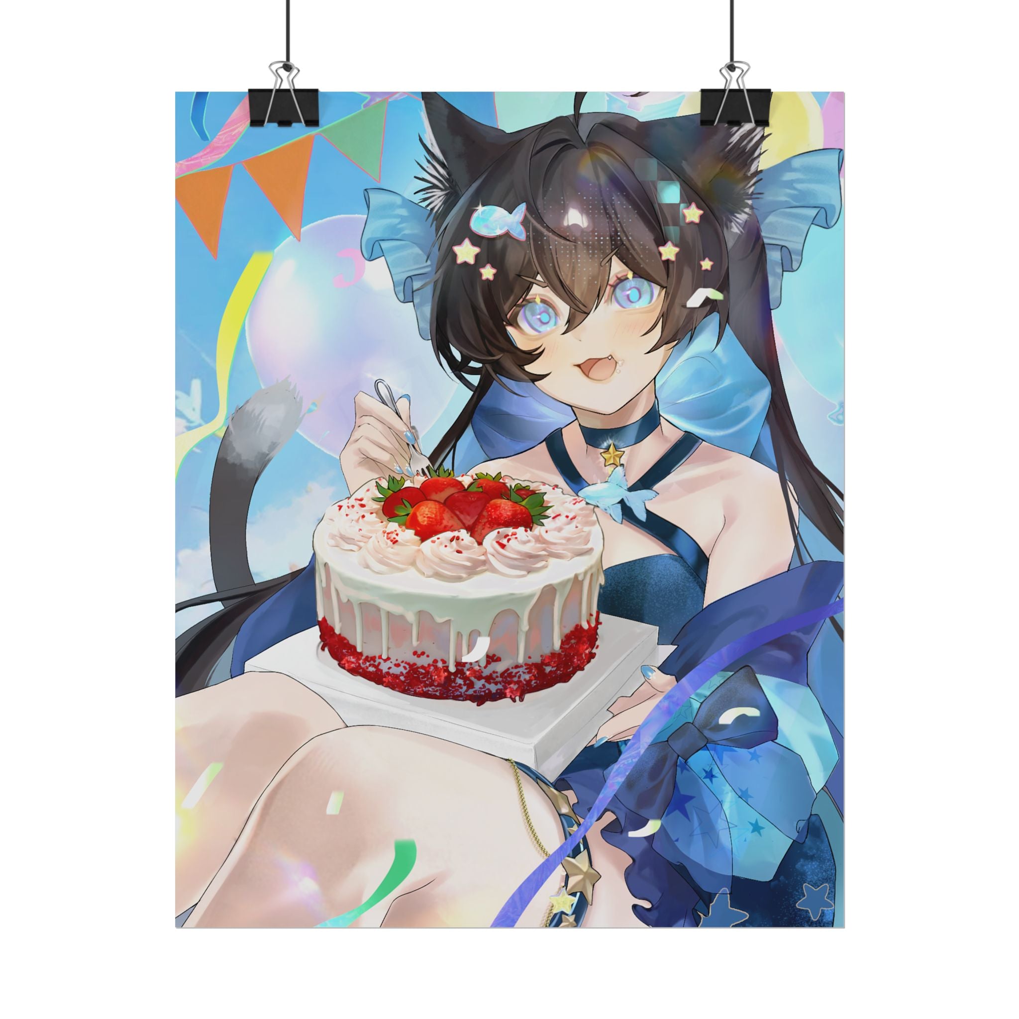 Mio_Ch "Birthday Celebration" Poster