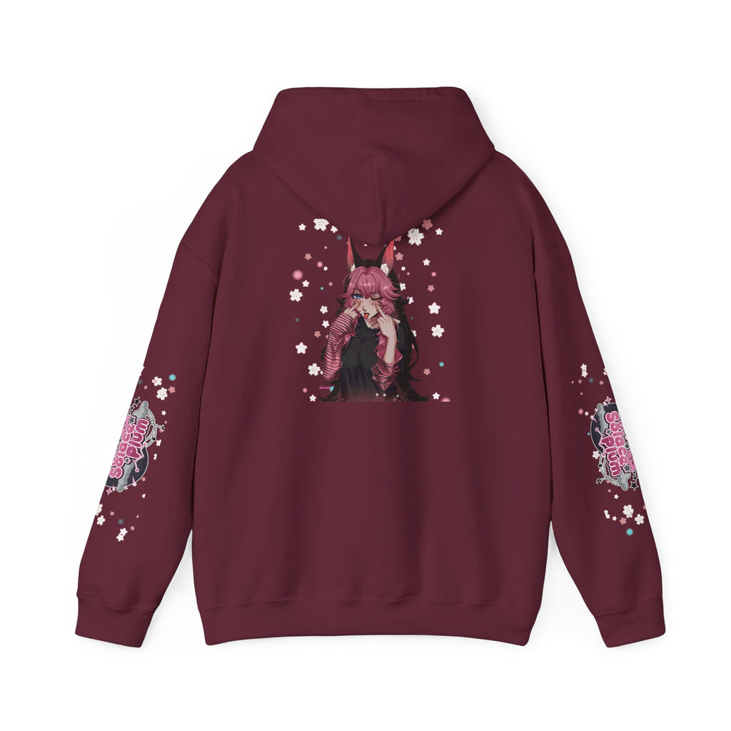 Solace Plum Colored "Blep" Designer Hoodie