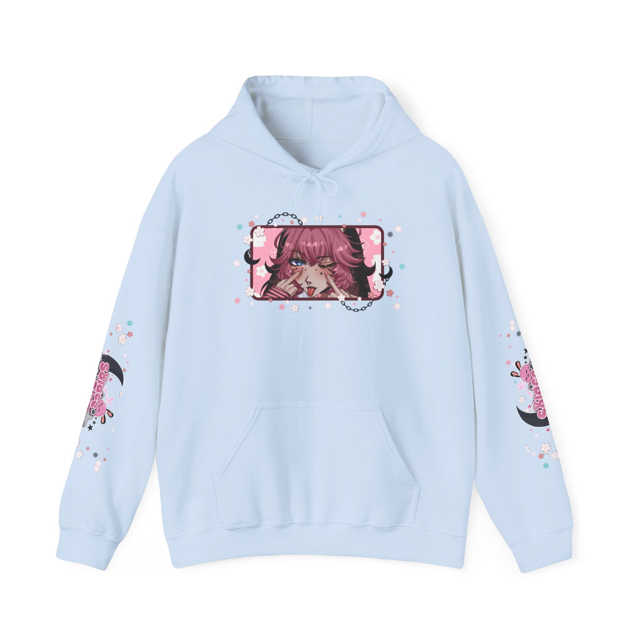 Solace Plum Colored "Blep" Designer Hoodie