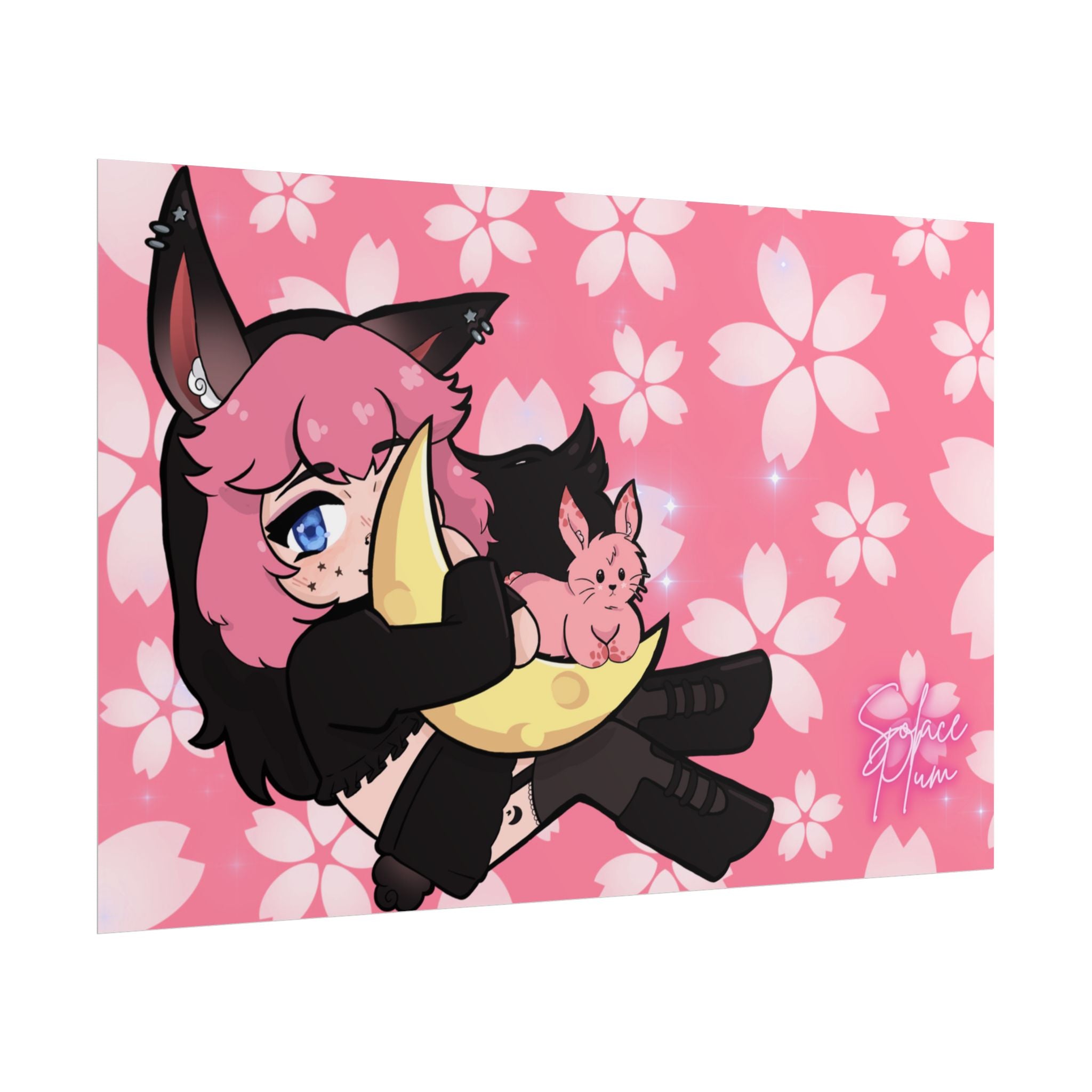 Solace Plum "Chibi" Poster