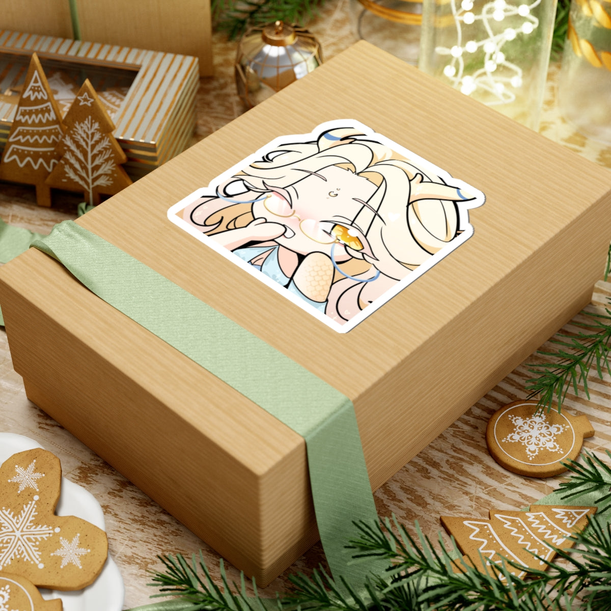 Aelialeelaa "Chibi Giggle" Sticker