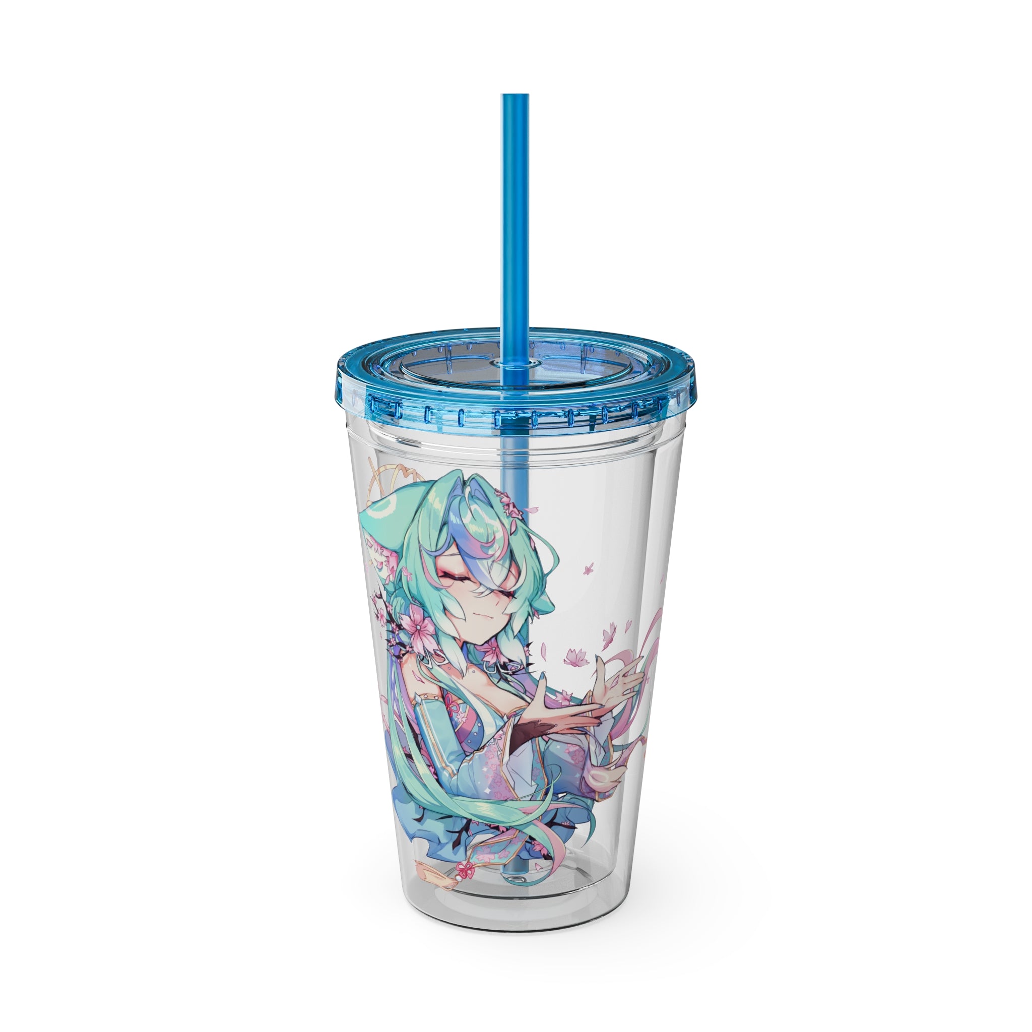 EggieWeggie "Cherry Blossom" Acrylic Tumbler
