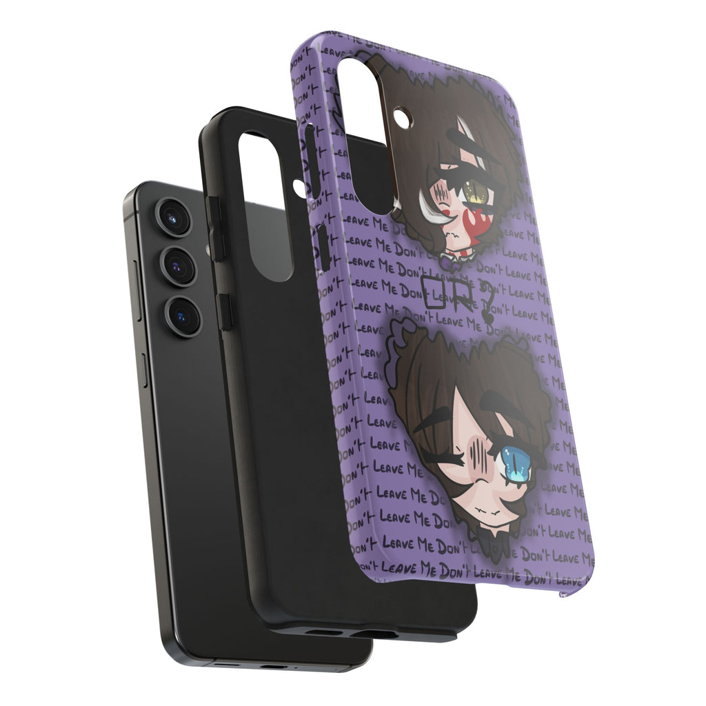 Renée Lysobore "Me or Them" Phone Case
