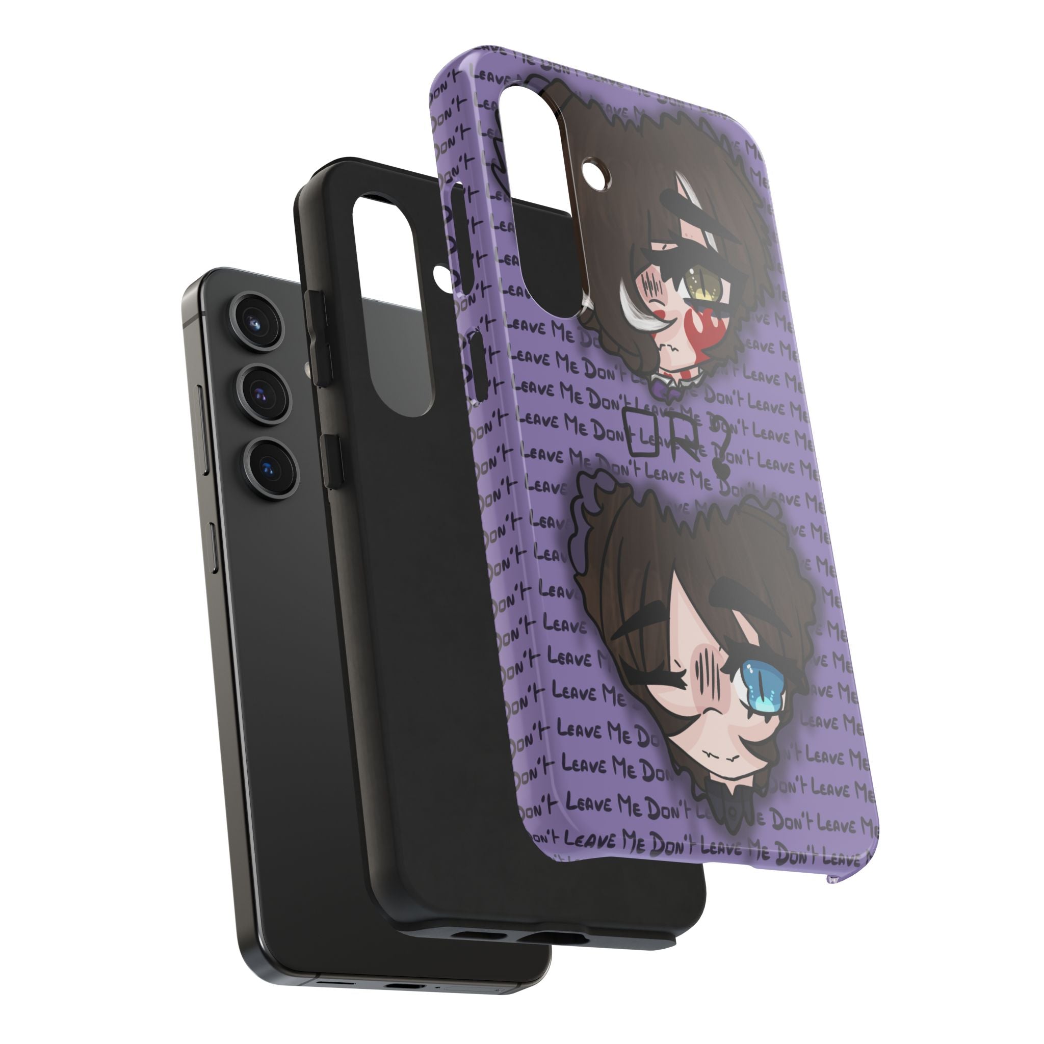Renée Lysobore "Me or Them" Phone Case