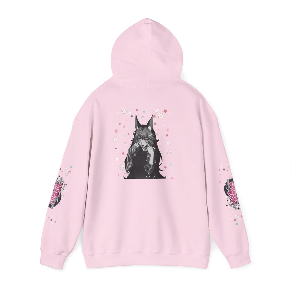Solace Plum BW "Blep" Designer Hoodie