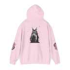 Solace Plum BW "Blep" Designer Hoodie
