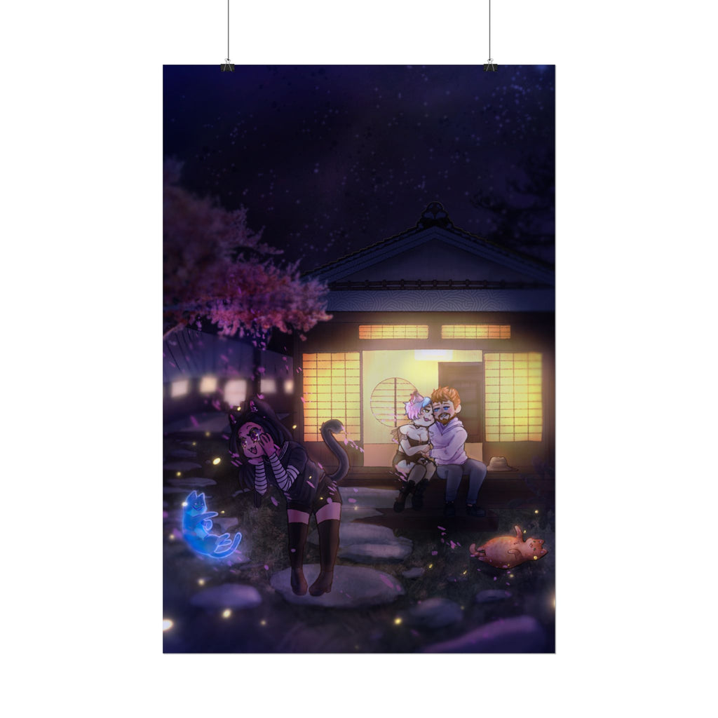 Firejemz "Cozy Night" Poster