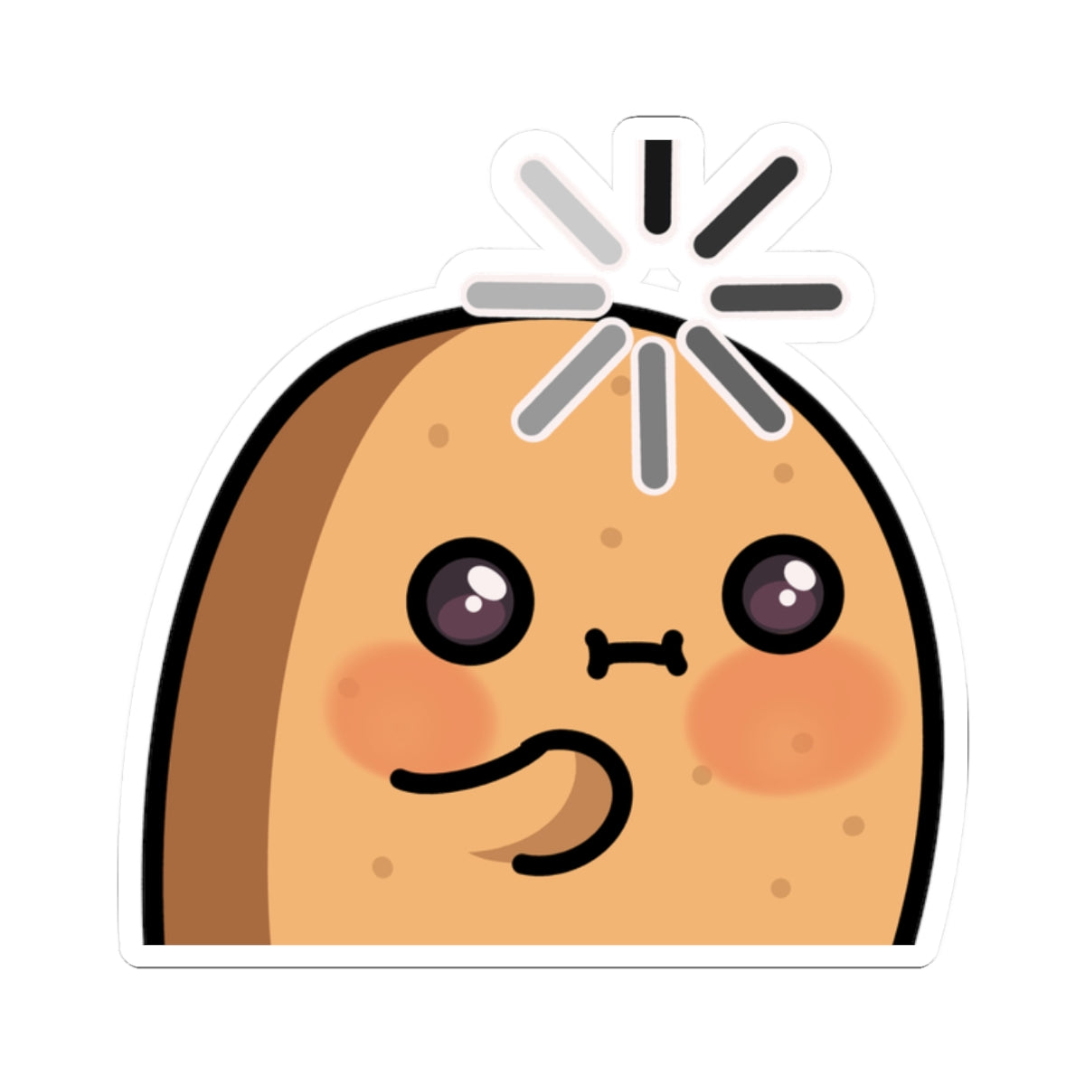 AmandaLeighCosplay "Potato Thoughts" Sticker