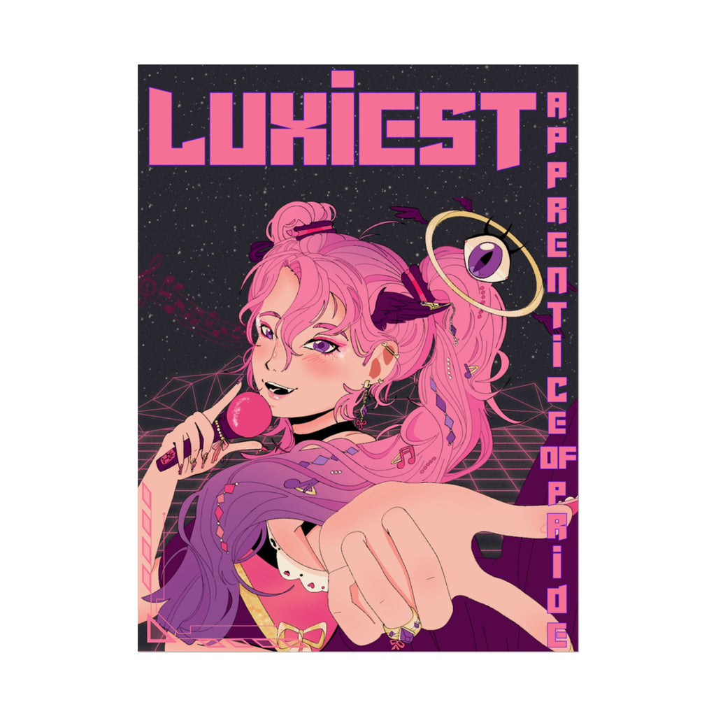 Luxiest "Cyber Idol" Poster