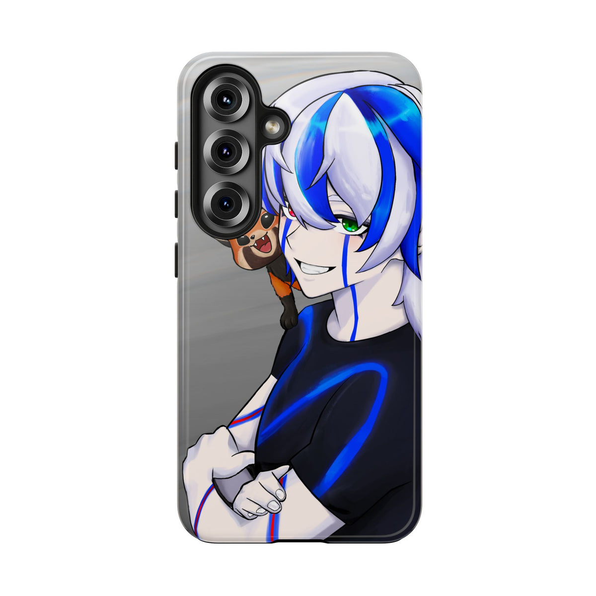 Ray Xash "Red Panda Companion" Phone Case