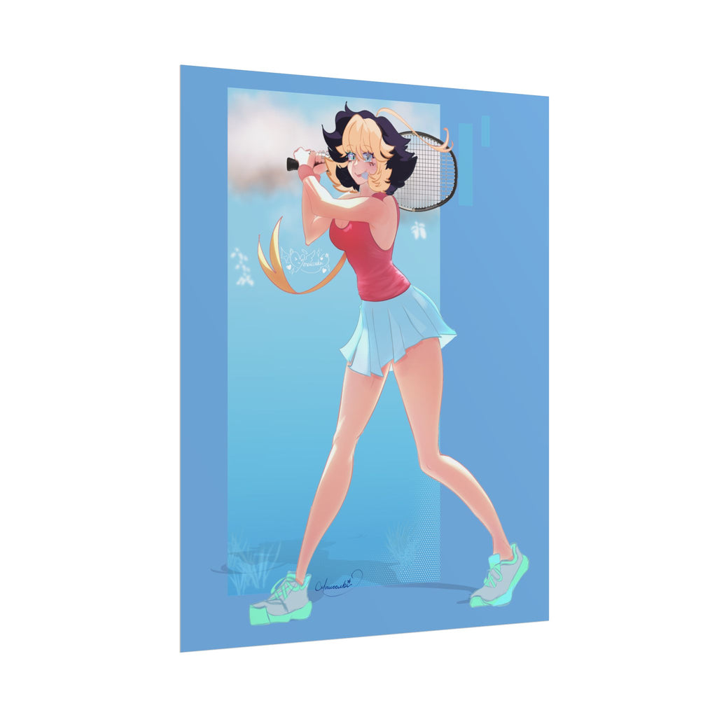 Meruccubi Tennis Poster