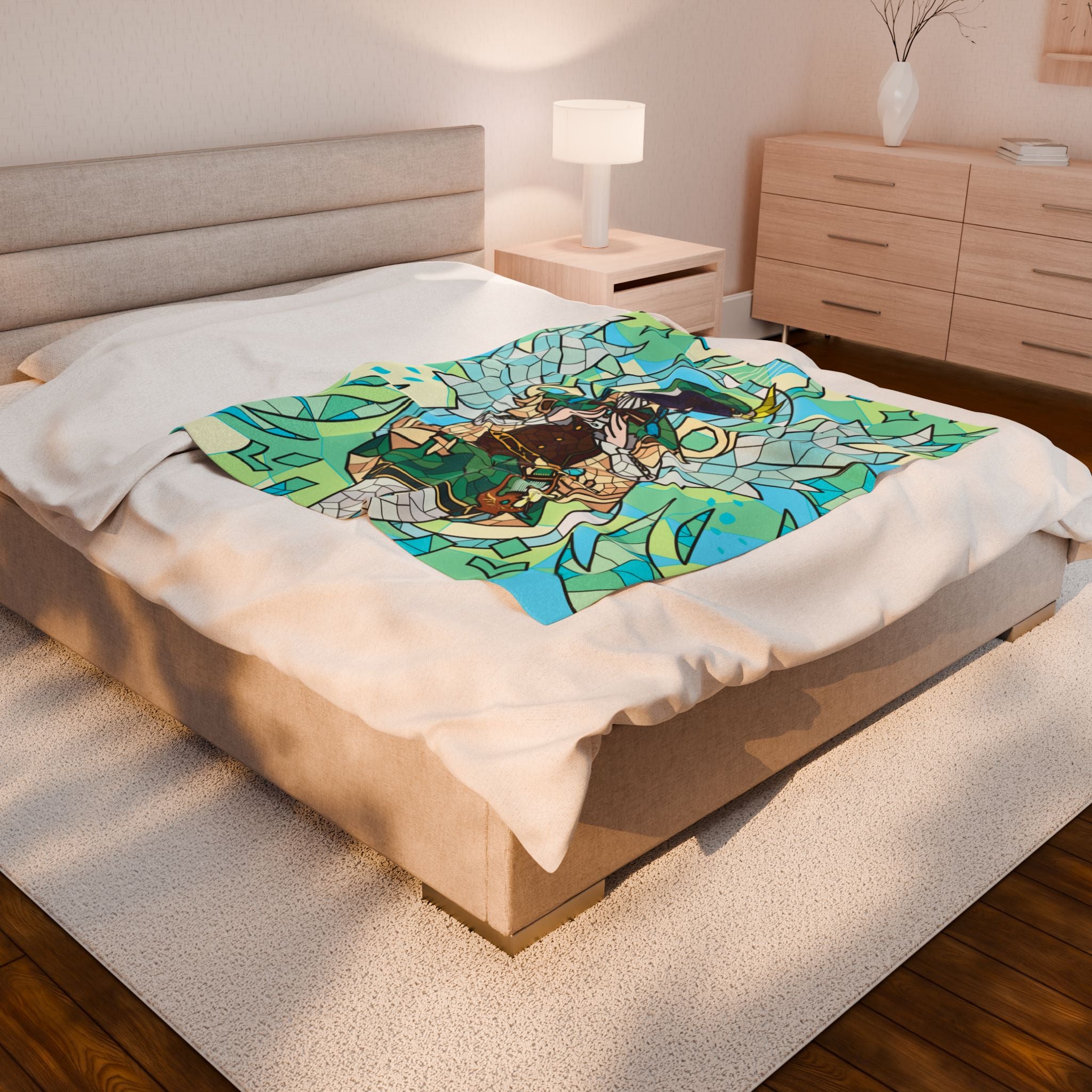 Venti Plush Throw Blanket