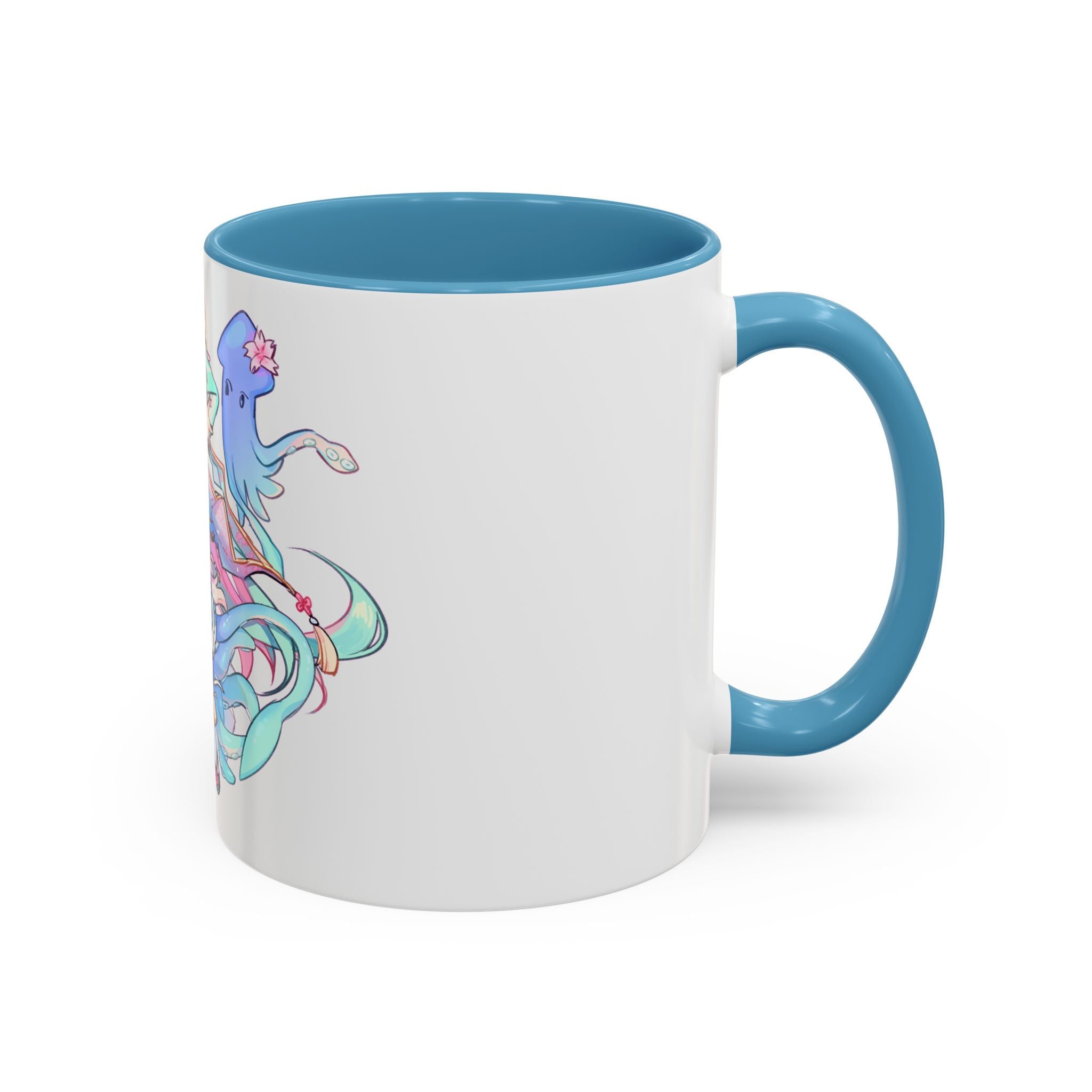 Eggie Weggie "Squid Friends" Accent Mug
