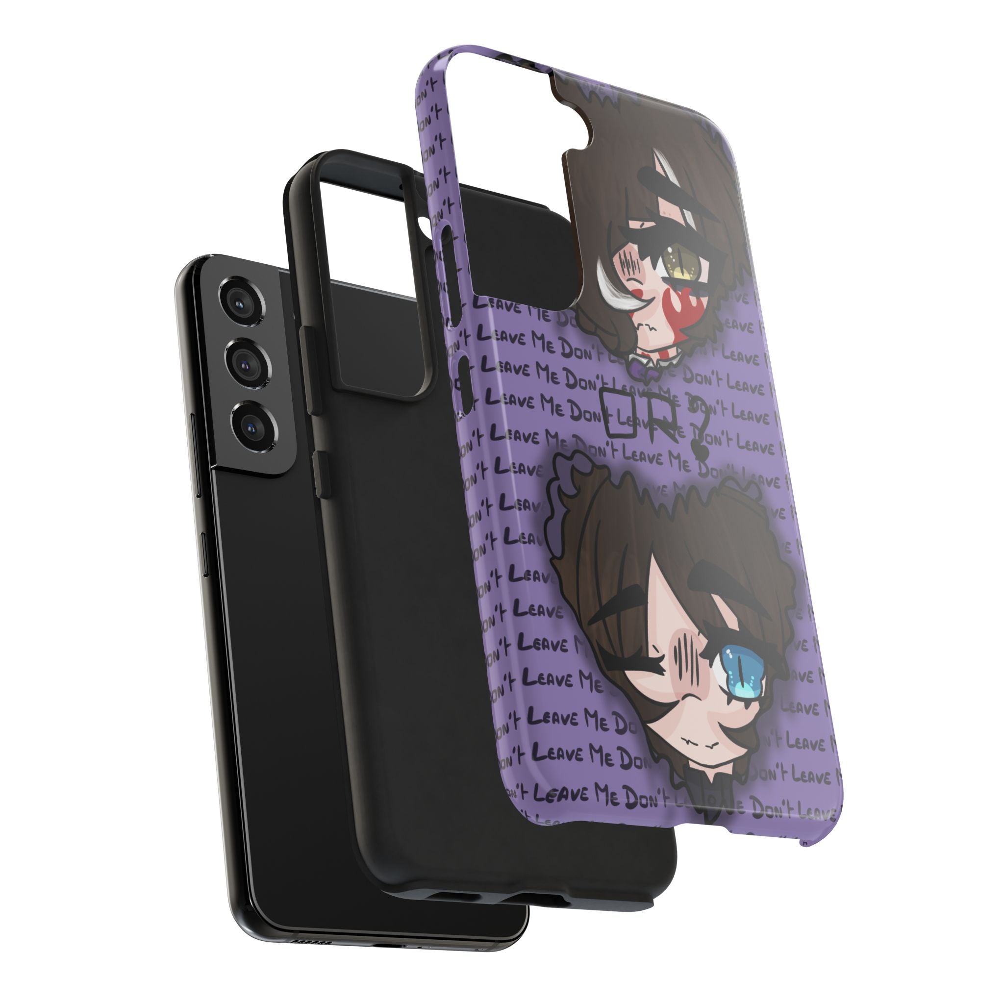 Renée Lysobore "Me or Them" Phone Case