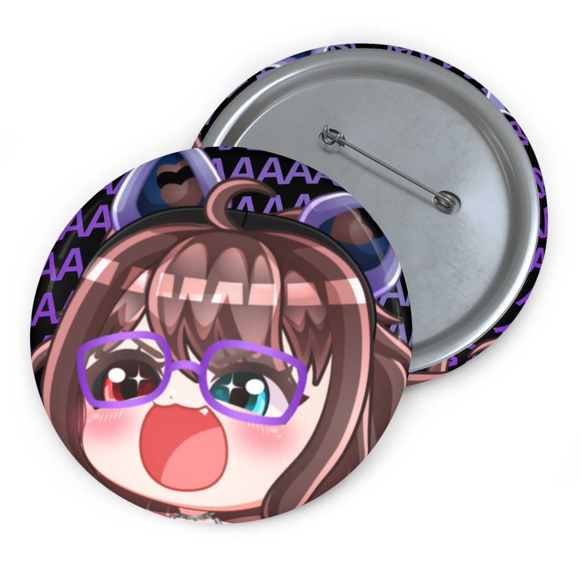 RockLoLove "AAAAAA" Pin Button