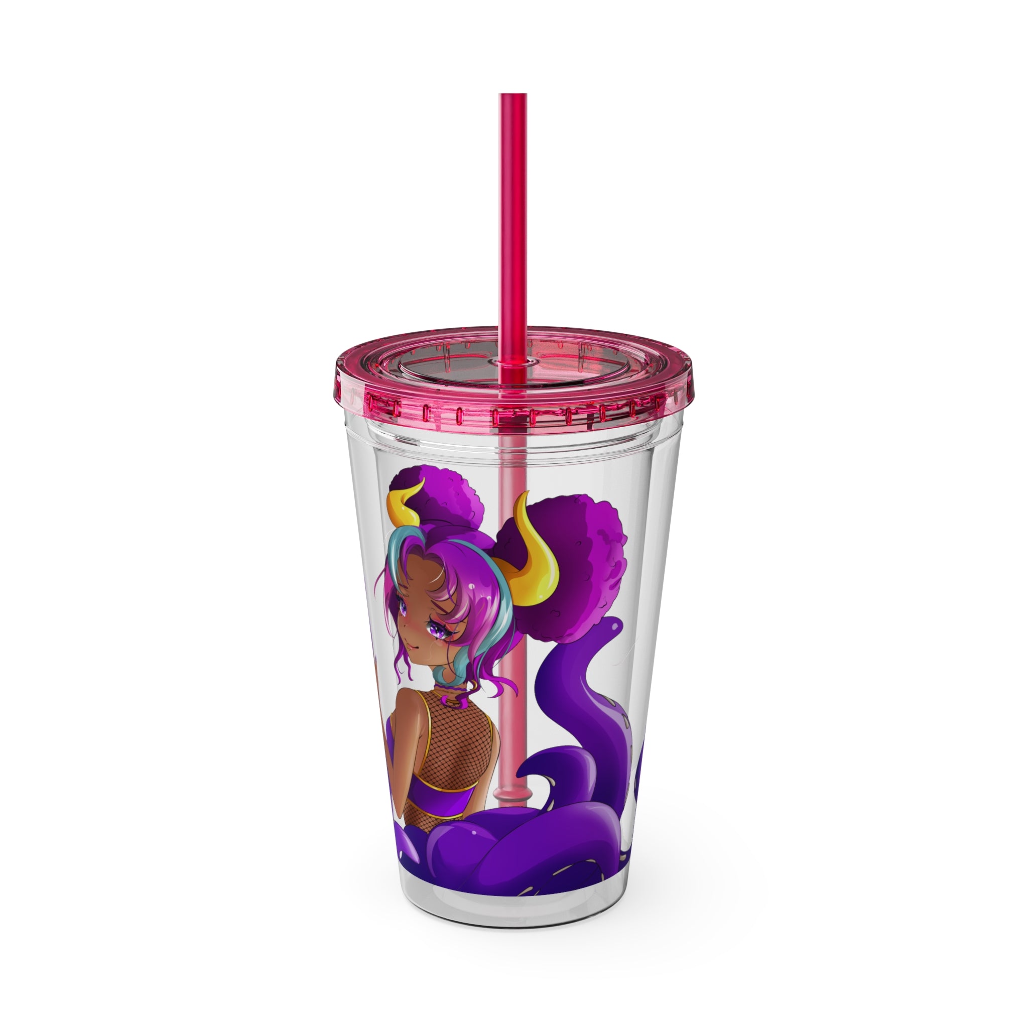 ThirsTeeWitch "Tentacle" Acrylic Tumbler