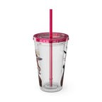 Haru-Haru "Bunny on the Rocks" Acrylic Tumbler