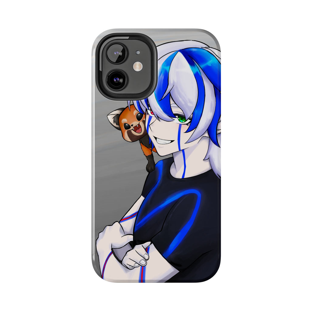 Ray Xash "Red Panda Companion" Phone Case