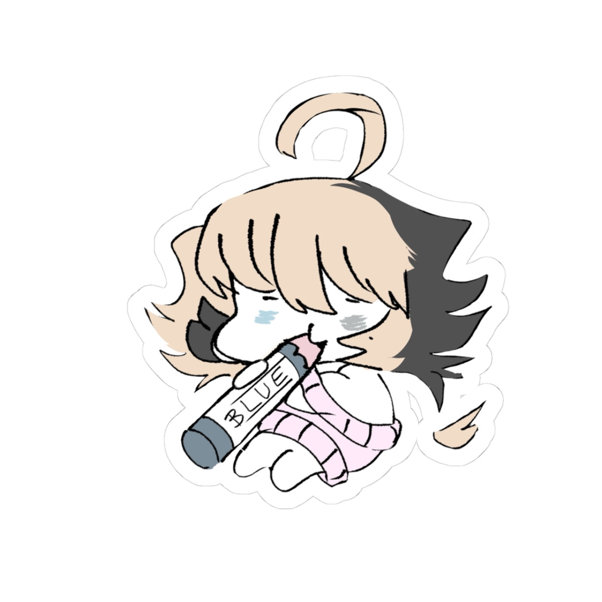 Crayon Eater Meru Sticker